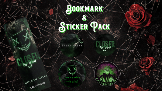 Bookmark & sticker pack